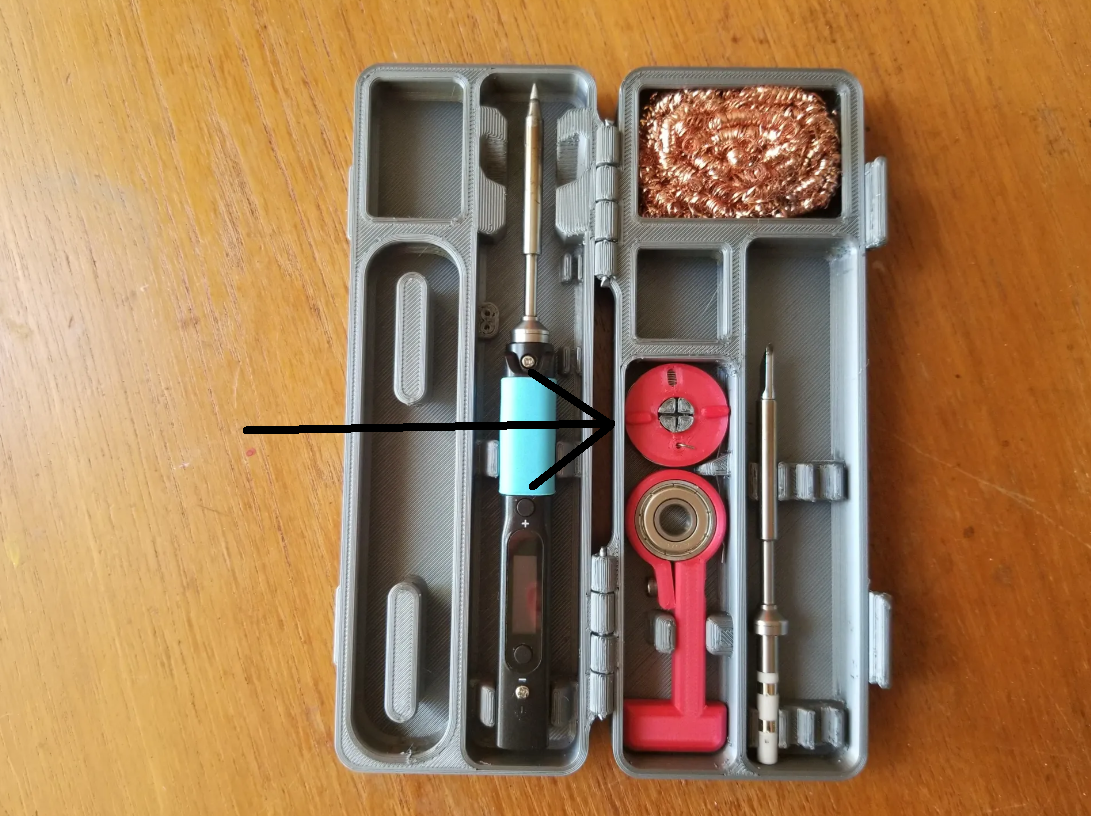 Spool for Pinecil Case (or customize)