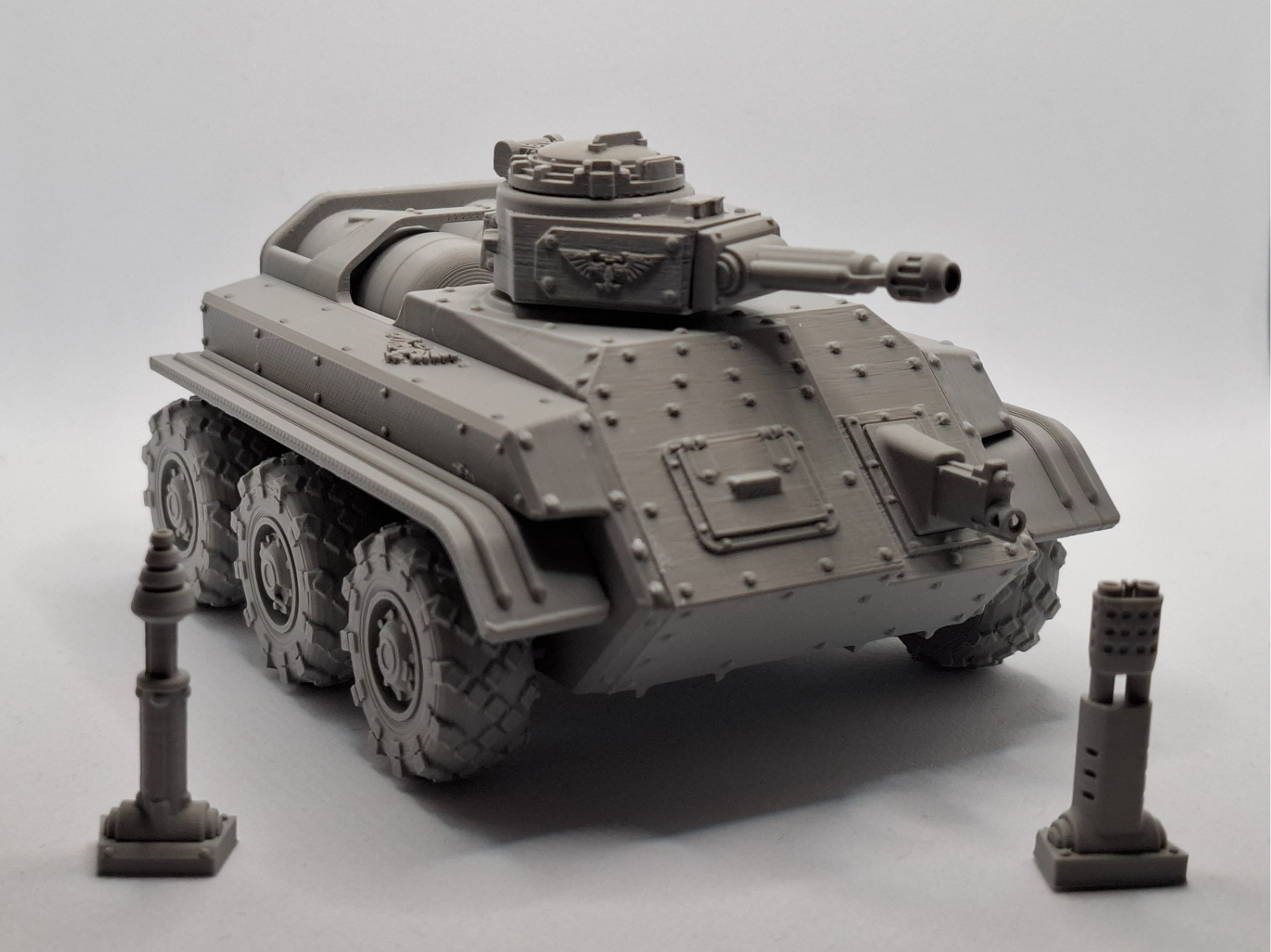 Nahunterstützungspanzer mit Rädern W40k