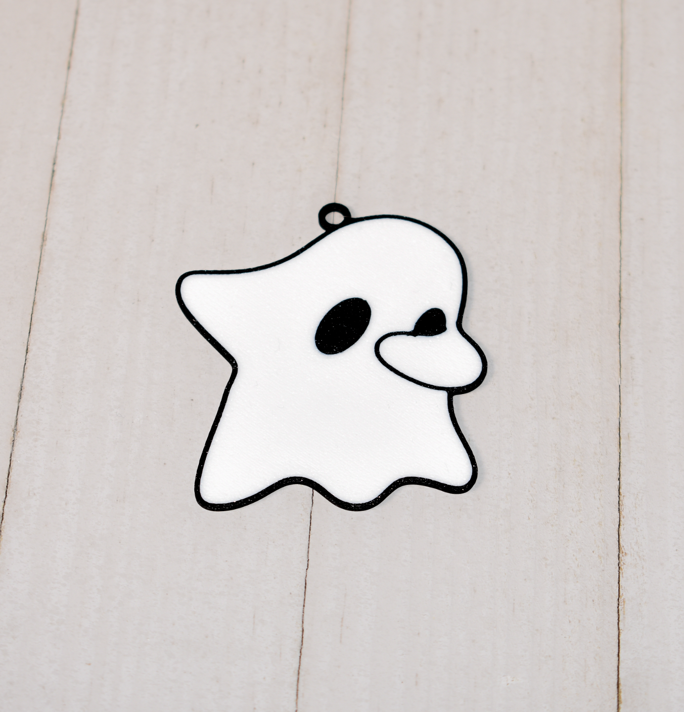 Dabbing Ghost Keychain