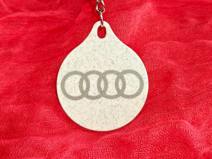 Yoja3D-Audi keychain