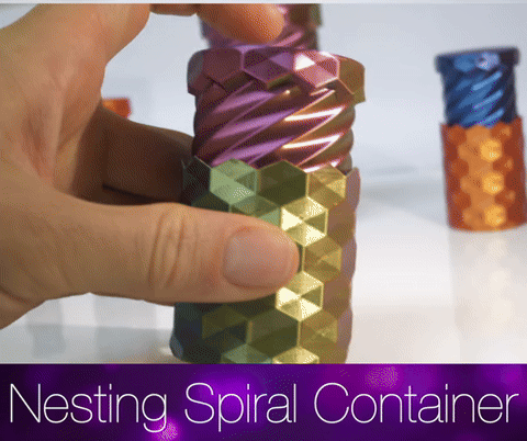 Nesting Magic Spiral Container