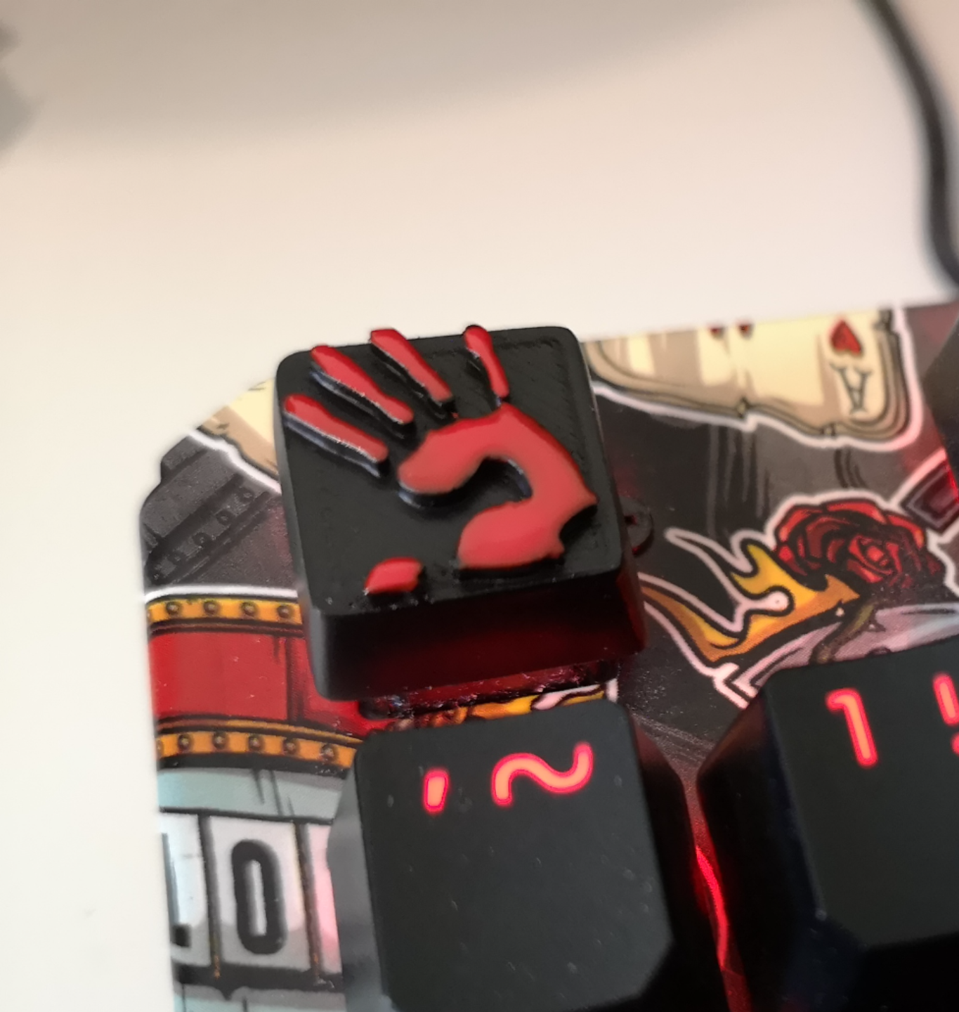 Bloody keycap