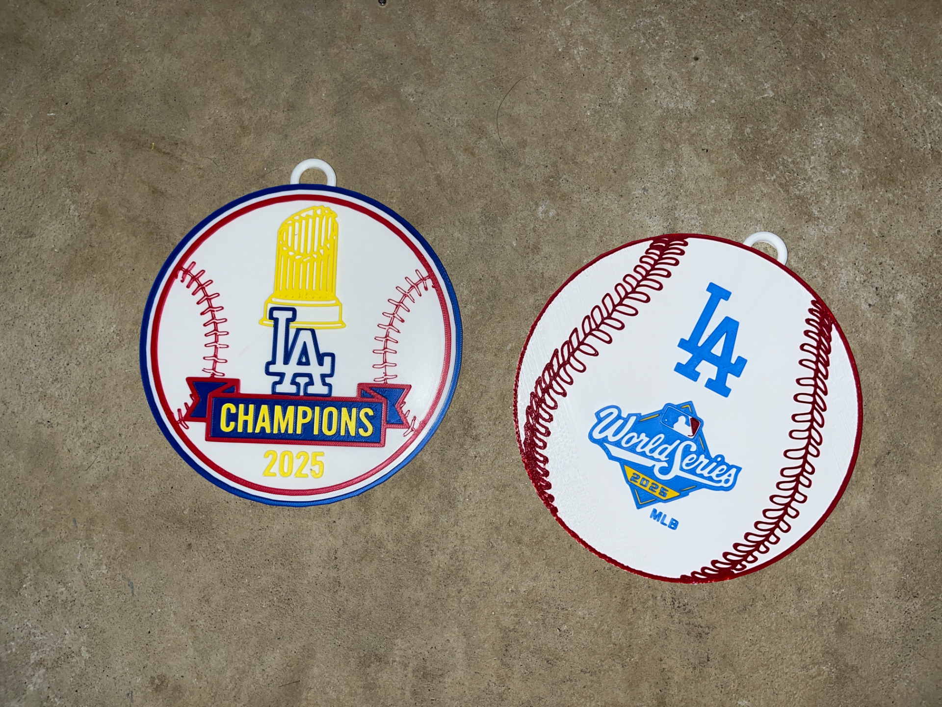 Dodgers World Series Champion Chains