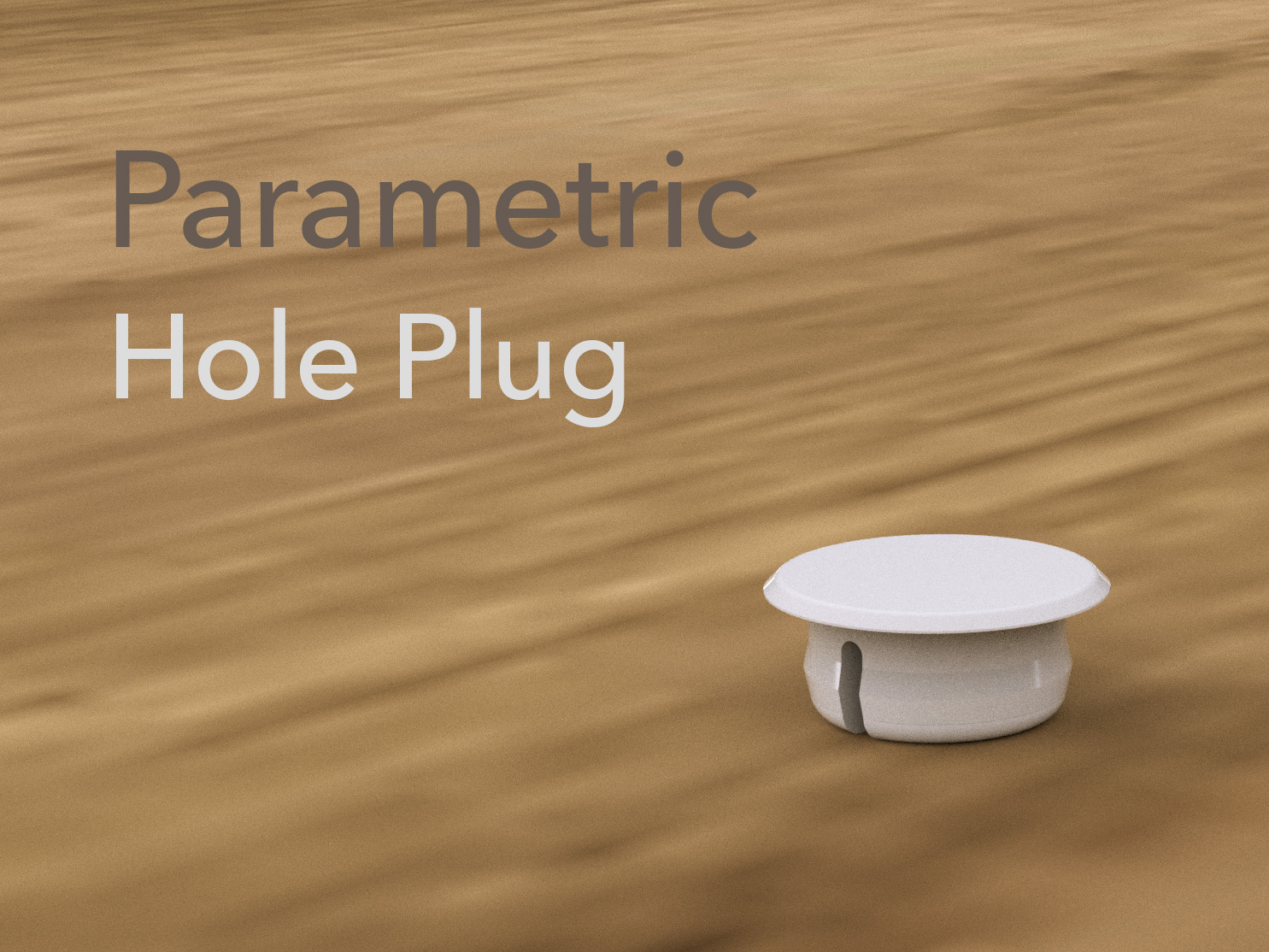 Hole Plug (parametric)