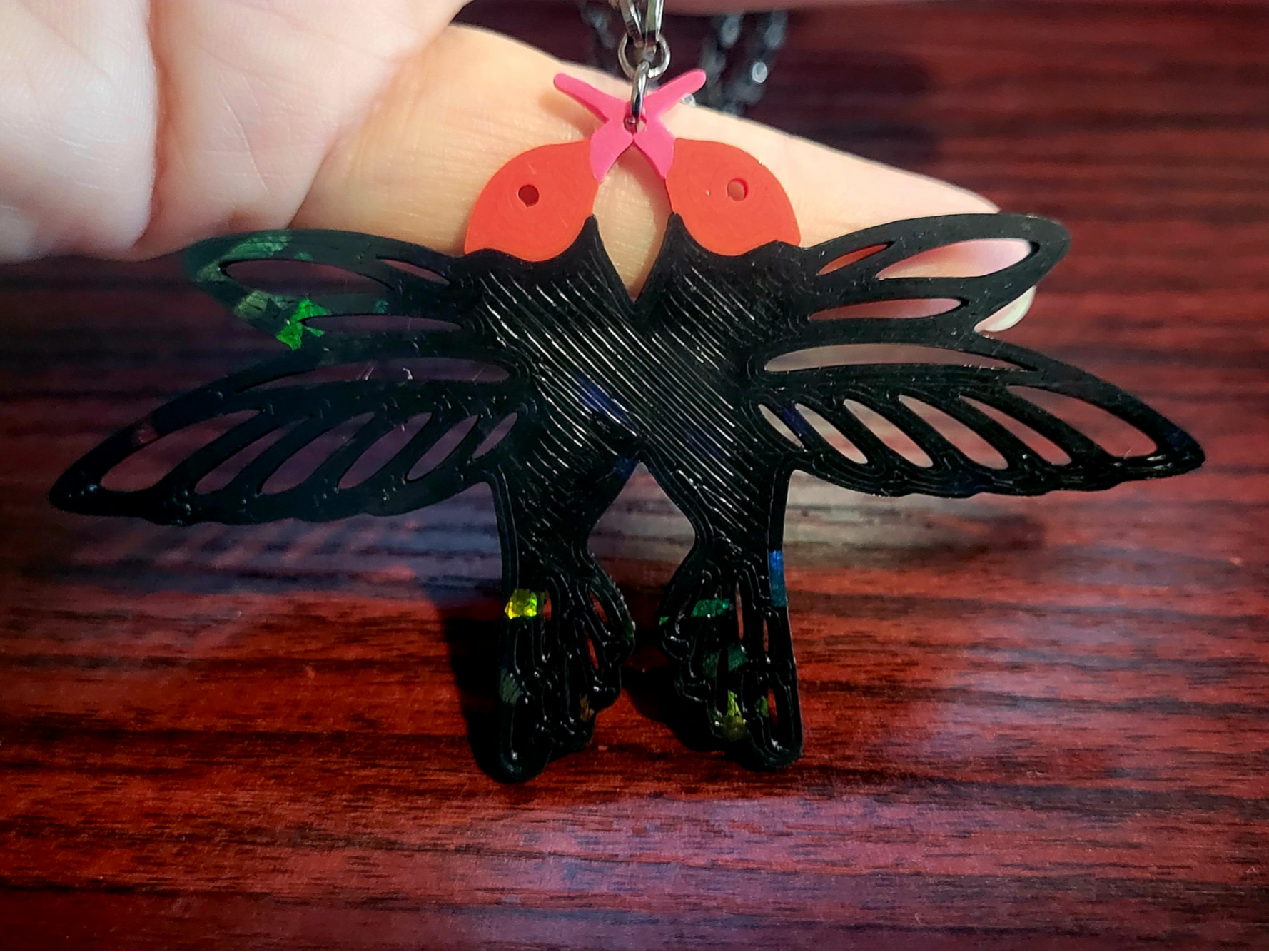 A Little Humming Bird on my Neck