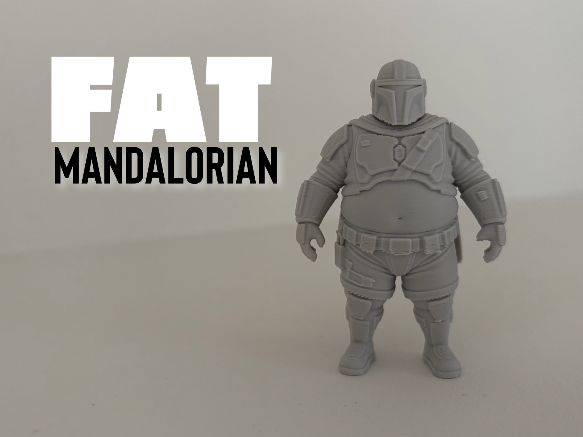 Fat Mandalorian - Star Wars