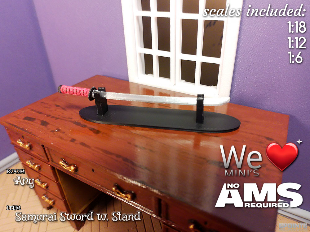 WLM - Samurai Sword on Stand