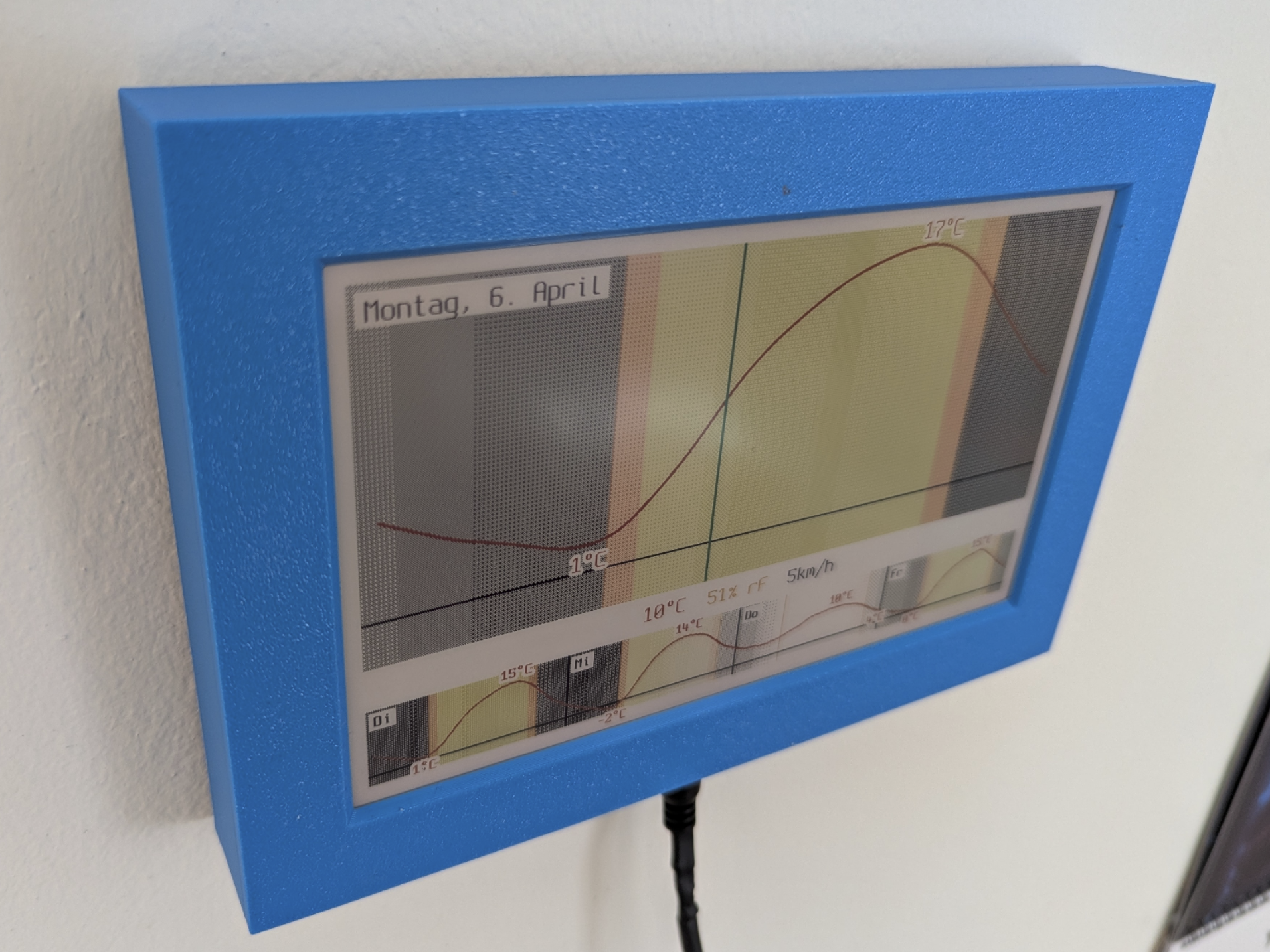 Frame for Waveshare 7.3" E-Paper Display