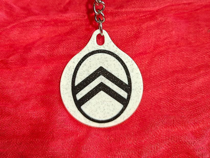Yoja3D-Citröen keychain