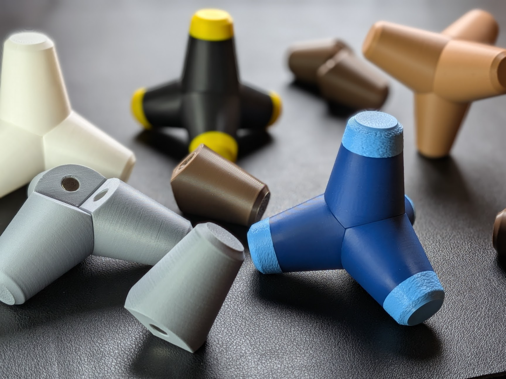 MagTetra – Magnetic Tetrapod Puzzle Toy