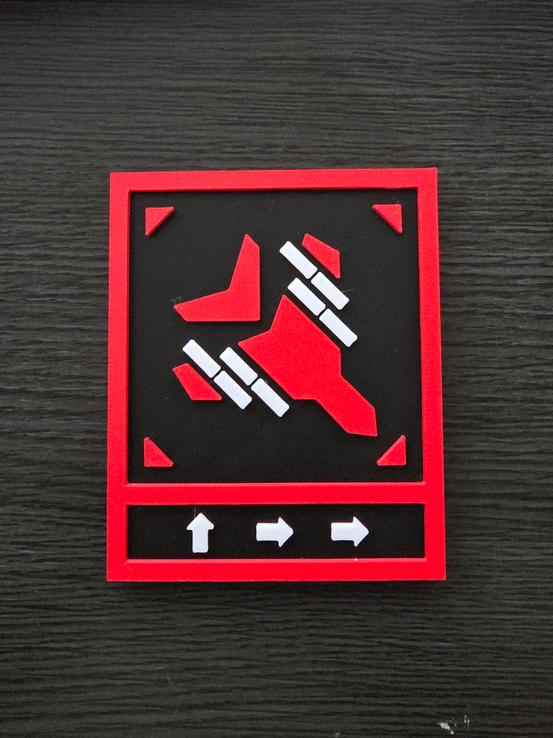 Magnetic Helldivers 2 Eagle Strafing Run Plaque