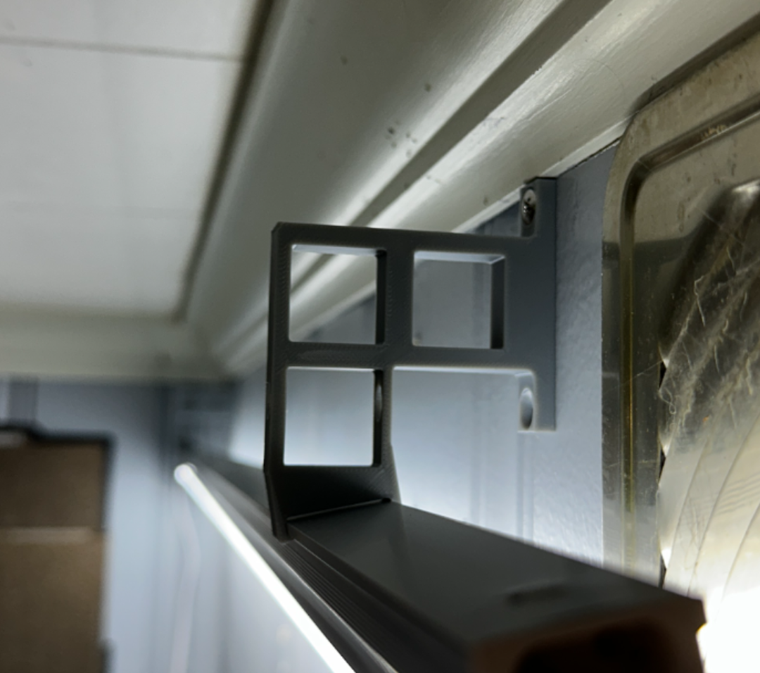 T5 LED Light Mounting Bracket - Wall Mount