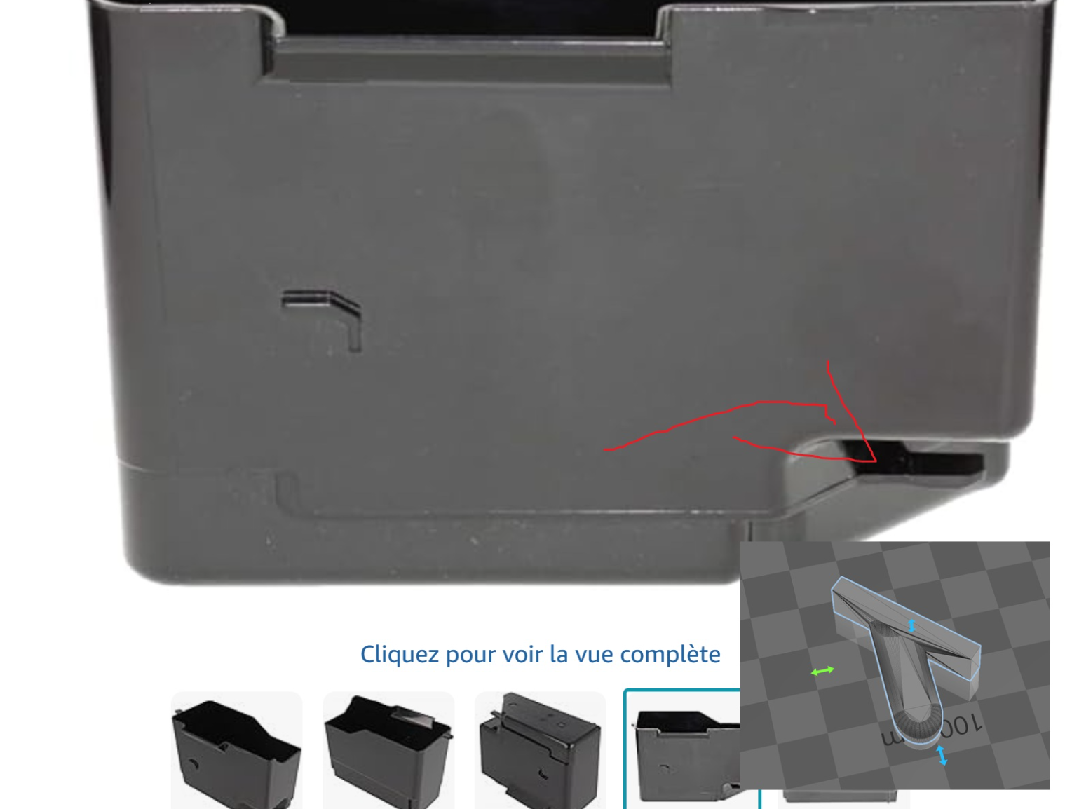 leurre Récipient marc de café cafetiere DeLonghi