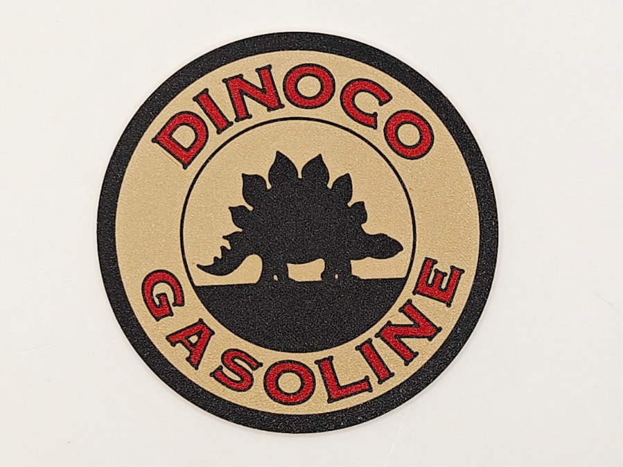 Vintage DINOCO Gasoline Coasters