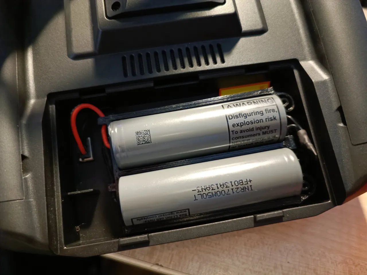 Radiomaster Boxer 21700 battery tray
