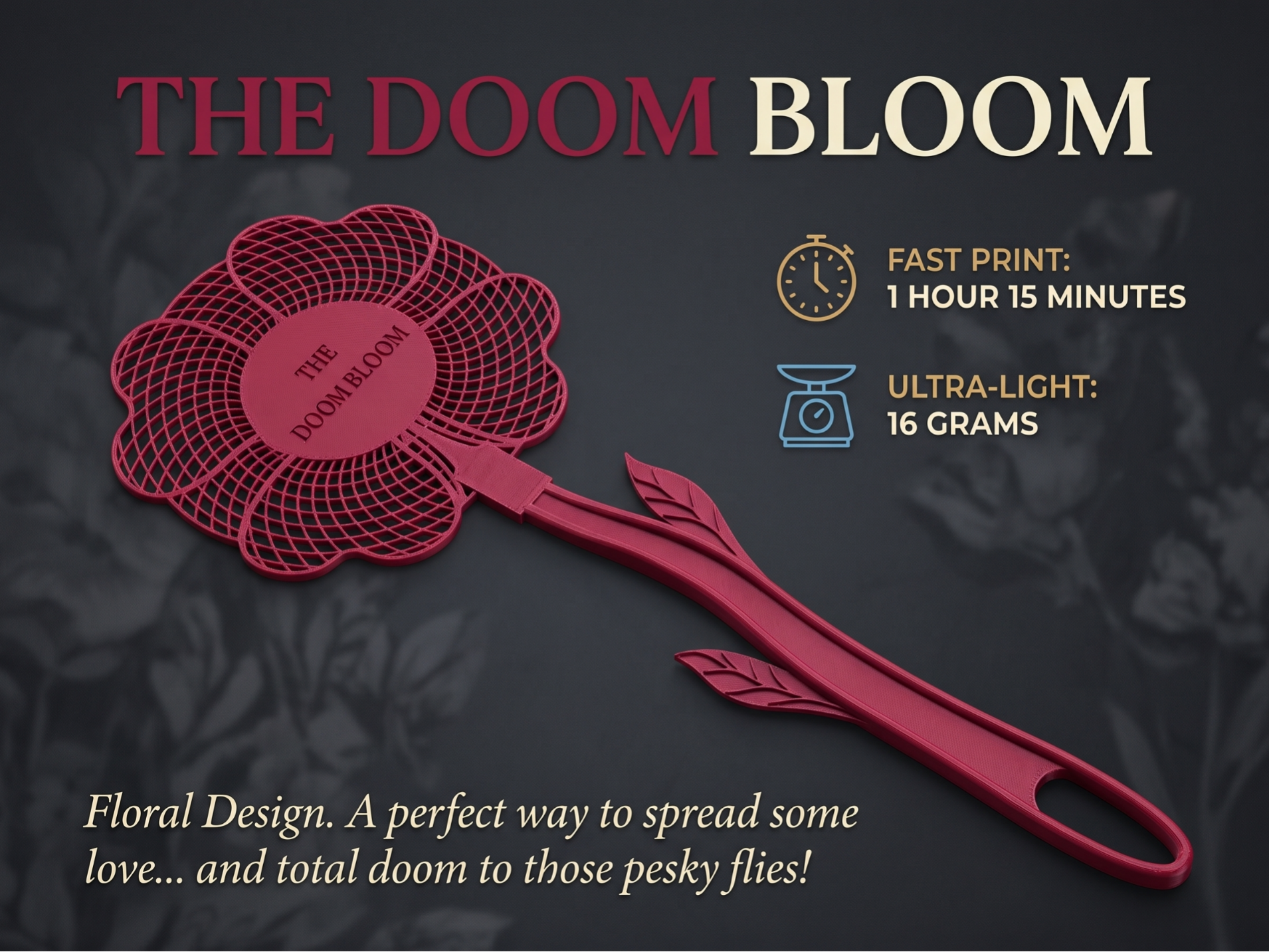 The Doom Bloom - Practical Print