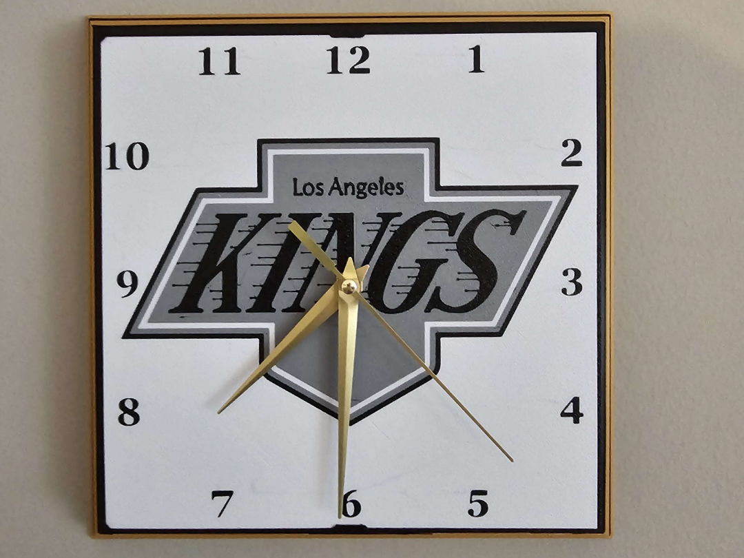 Los Angeles Kings Clock Face