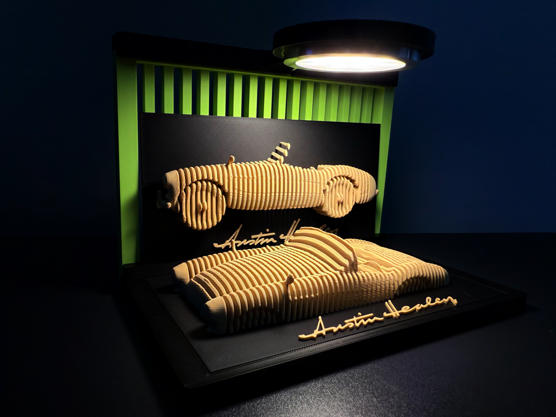 Austin Healy 100 Layered Car Model!