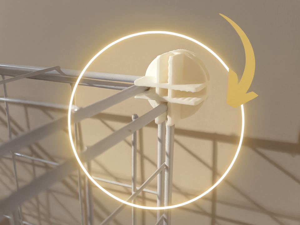 Wire Shelf Connectors