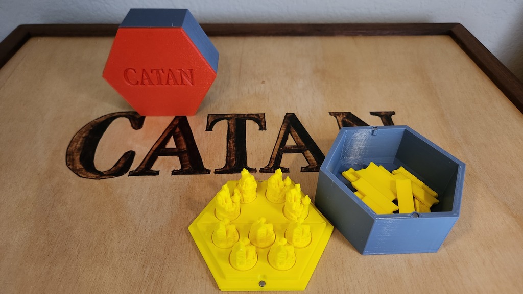 Catan Piece Storage Boxes