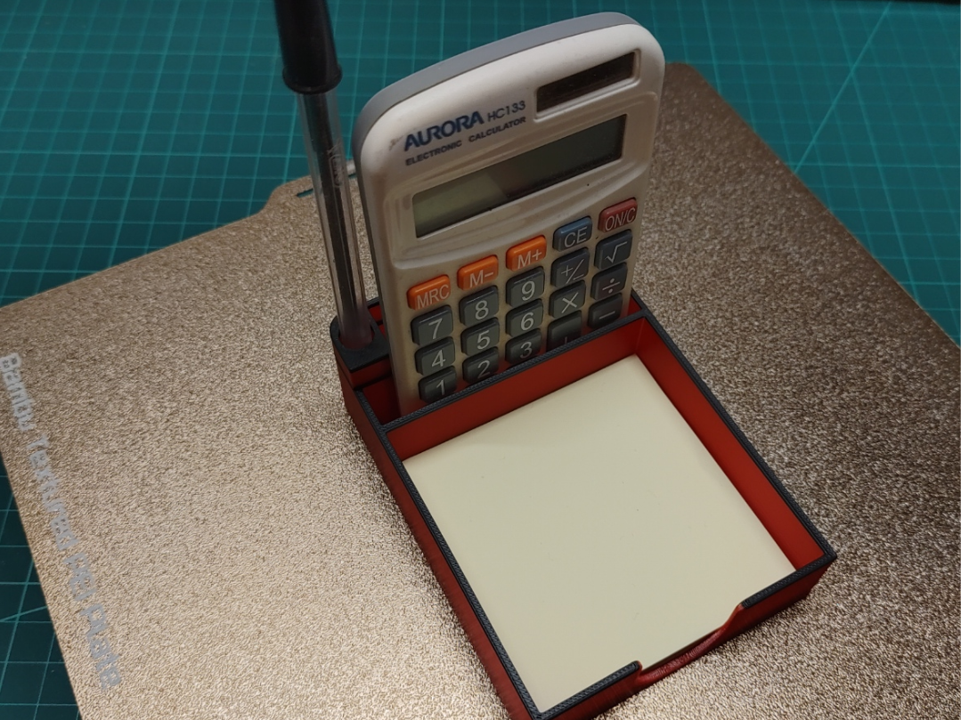 Note stick tray