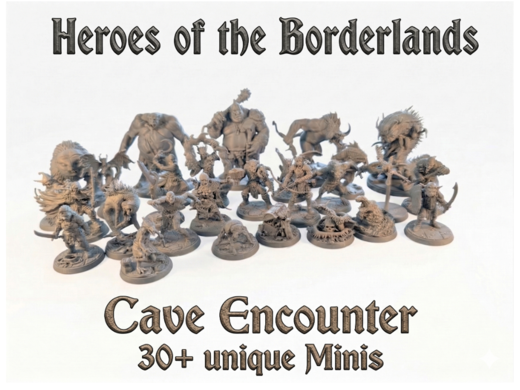 Caves Encounter Set - DnD Heroes of the Borderland