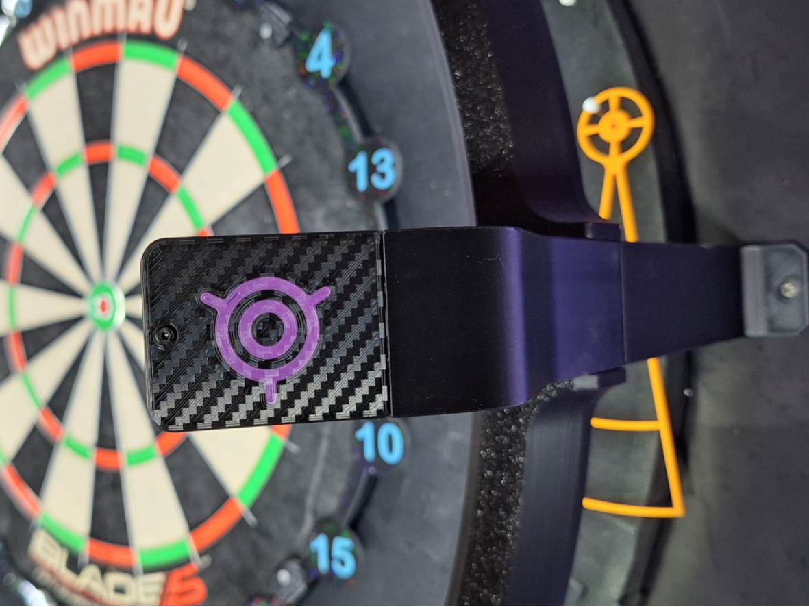 Kameradeckel für Autodartssystem mit AD Logo