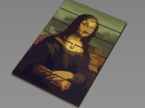 Flexible Mona Lisa