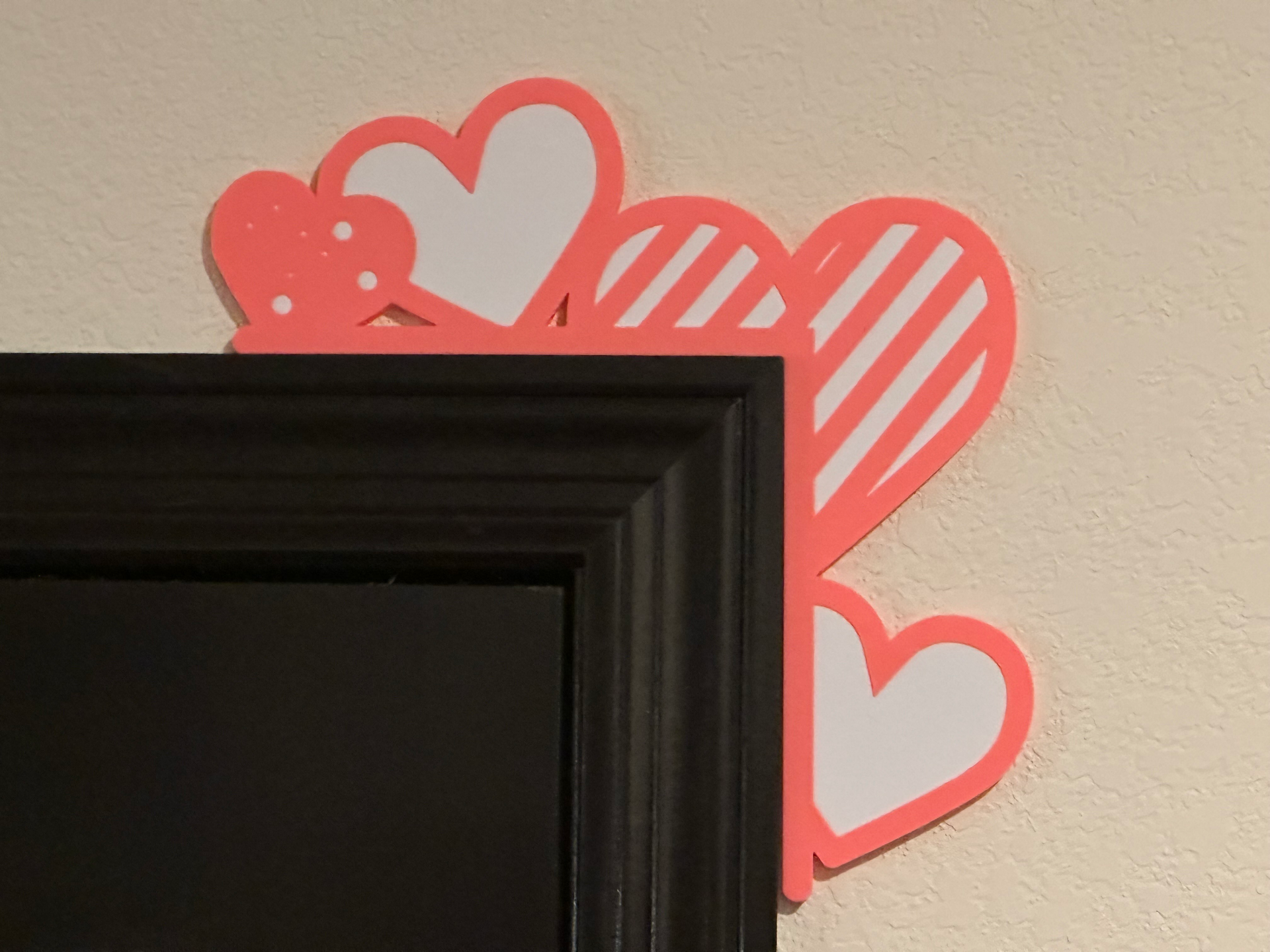 Valentine's Day Heart Door Corner