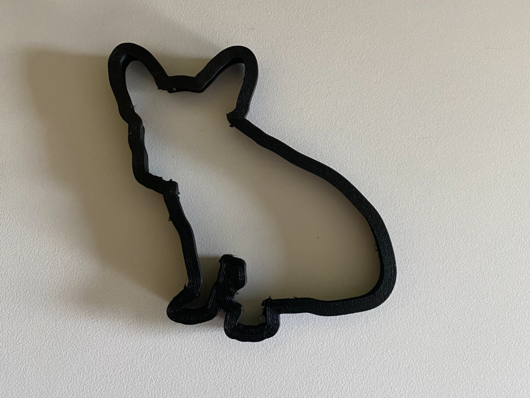 French bulldog  cookie cutter