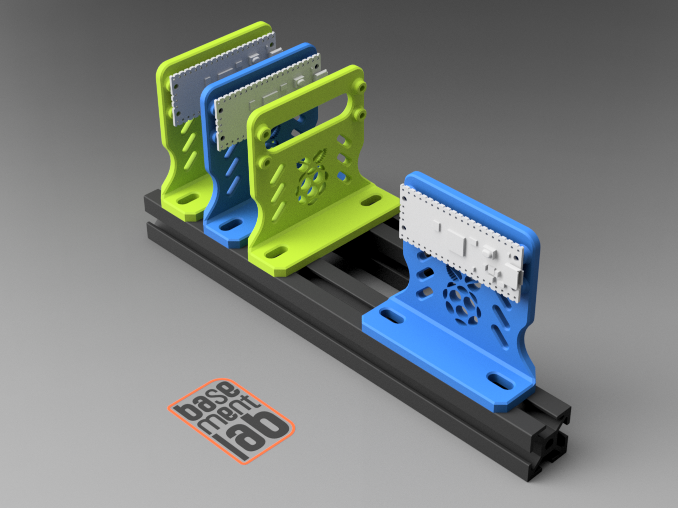 Raspberry Pi Pico 2020 Mount Bracket Stand alone
