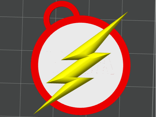 Portachiavi The flash