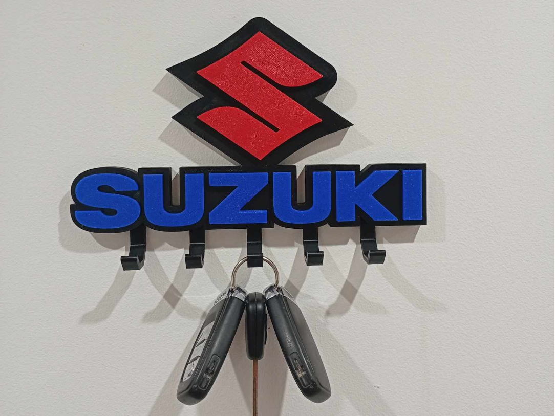 Porte clé mural Suzuki