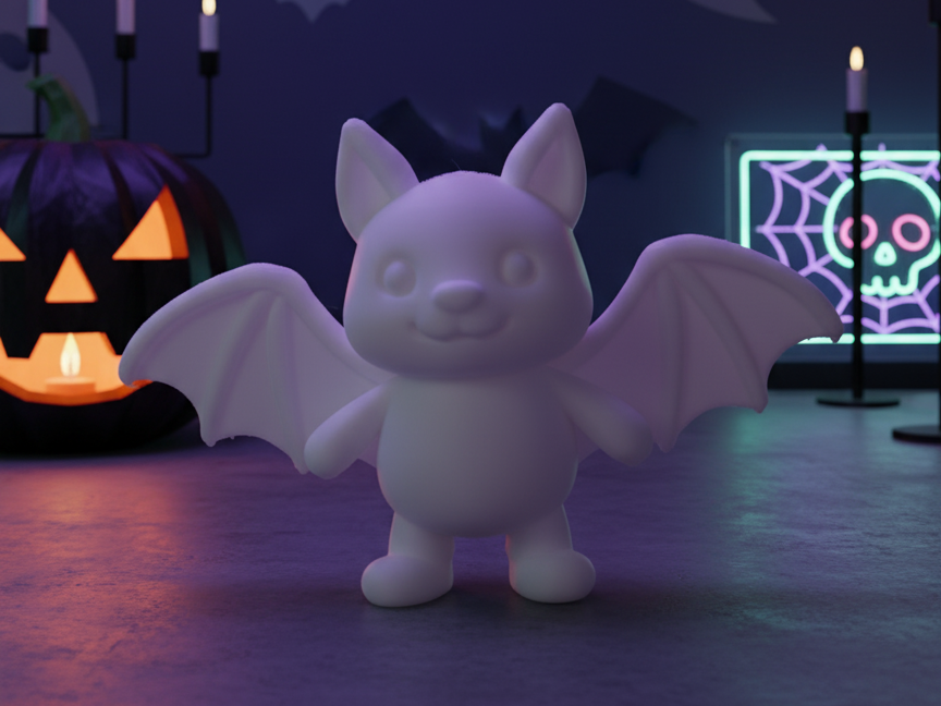 Chauve souris tricot mignonne