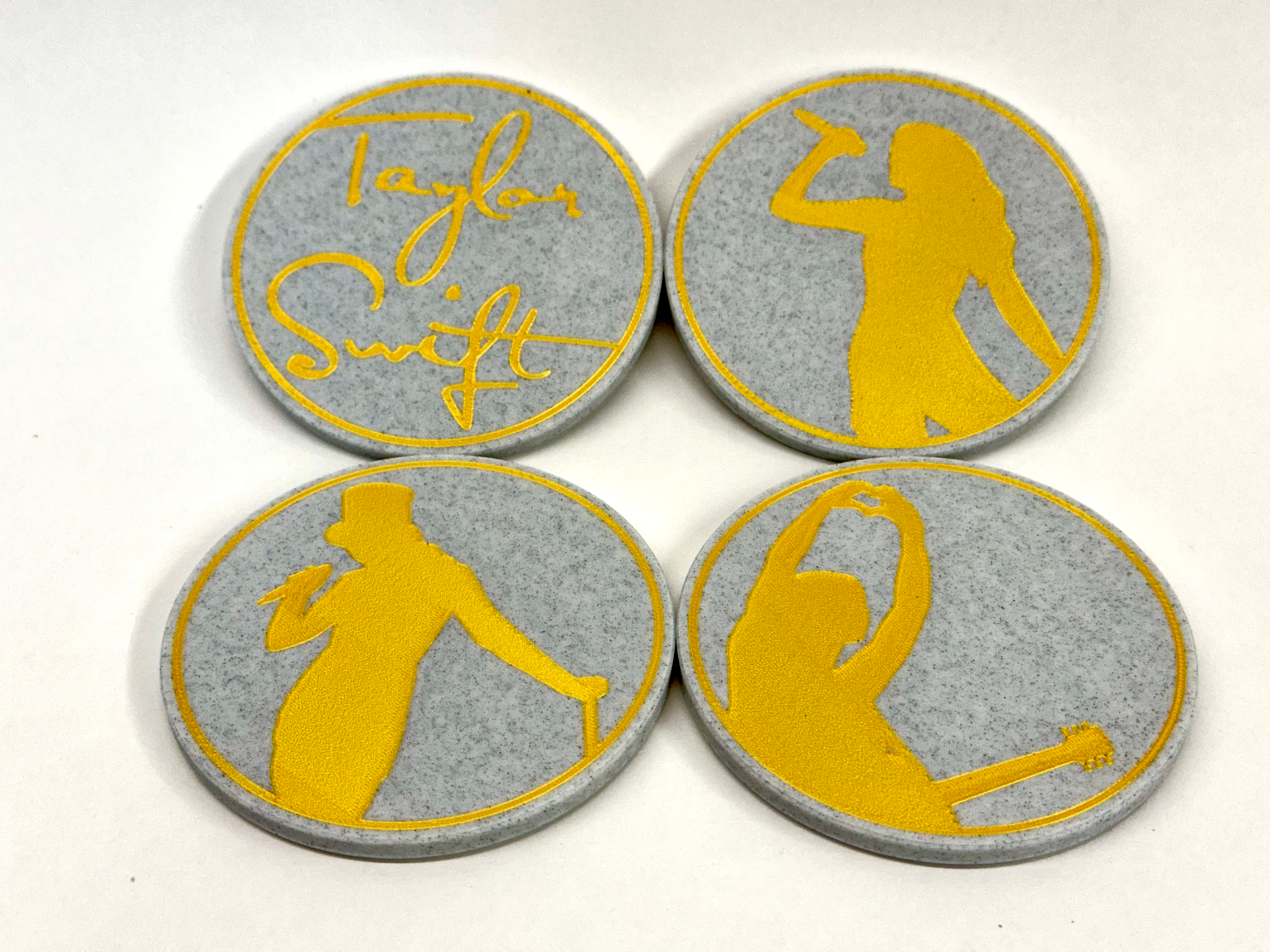 Taylor Swift Coaster - Solid - Full Set