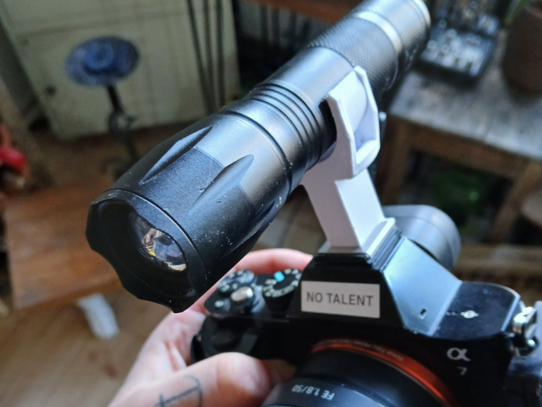 Taschenlampen Halterung Blitzschuh
