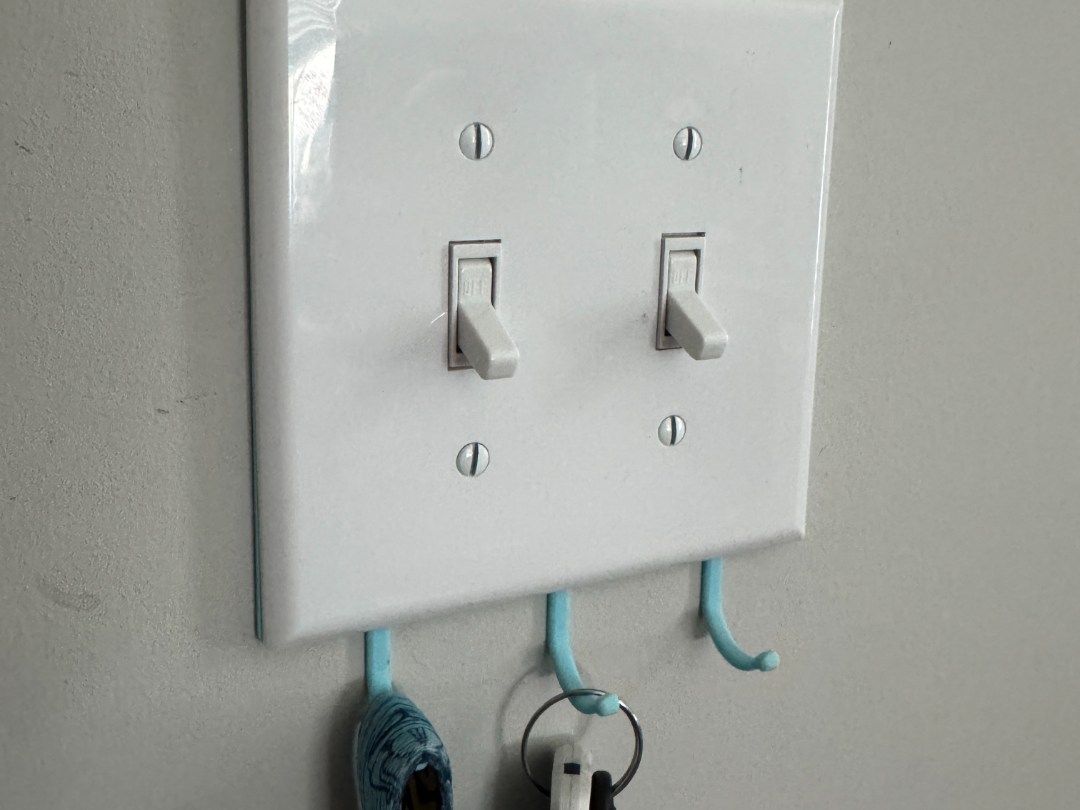 Light Switch Key Rack