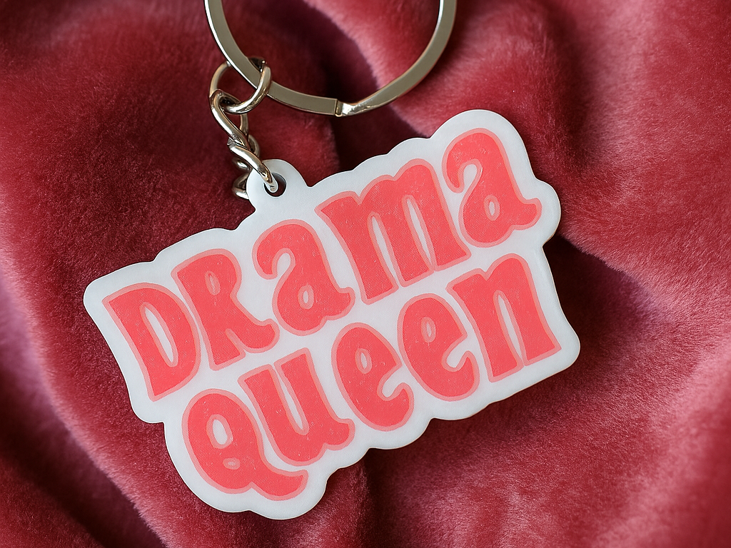 Portachiavi Drama Queen