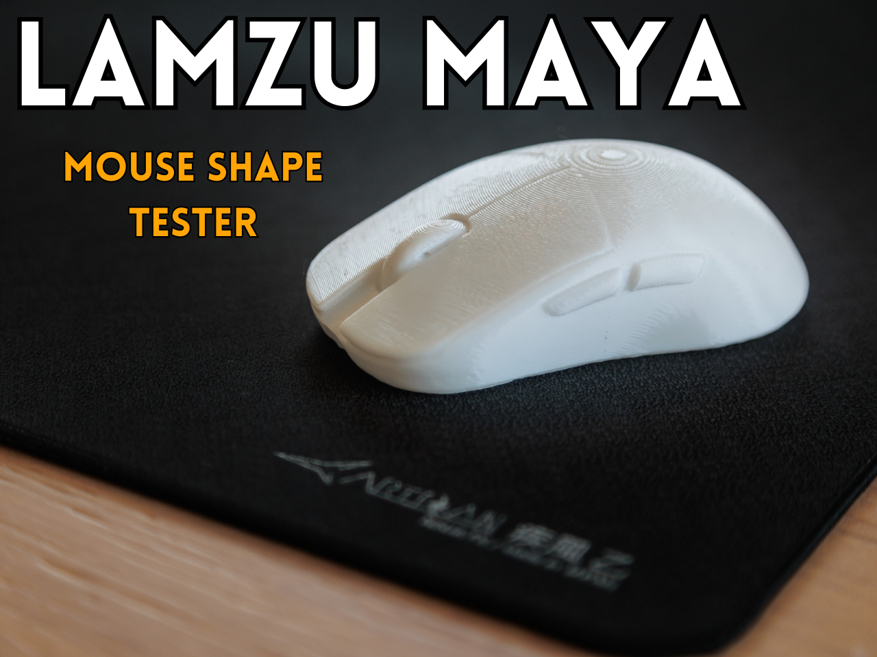 Lamzu Maya Mouse Shape Tester