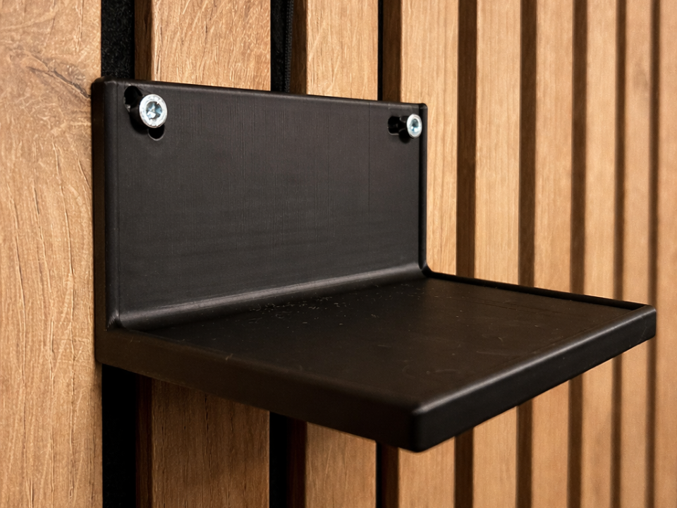 Adjustable Shelf Bracket (M5, 104–115mm)