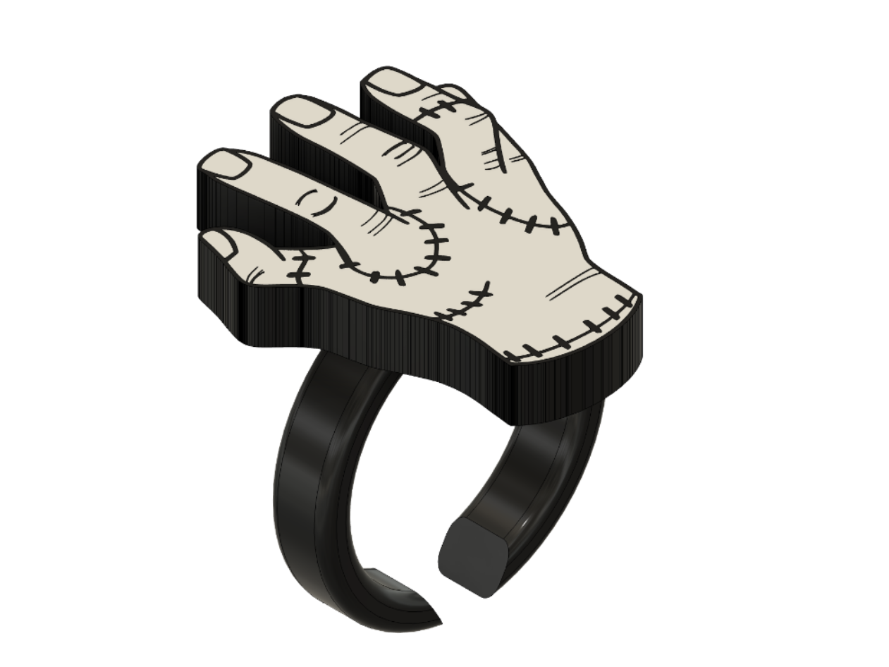 Party Favor Ring - Thing from Wednesday