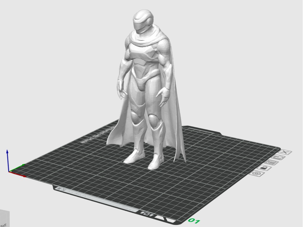 Sci Fi super hero