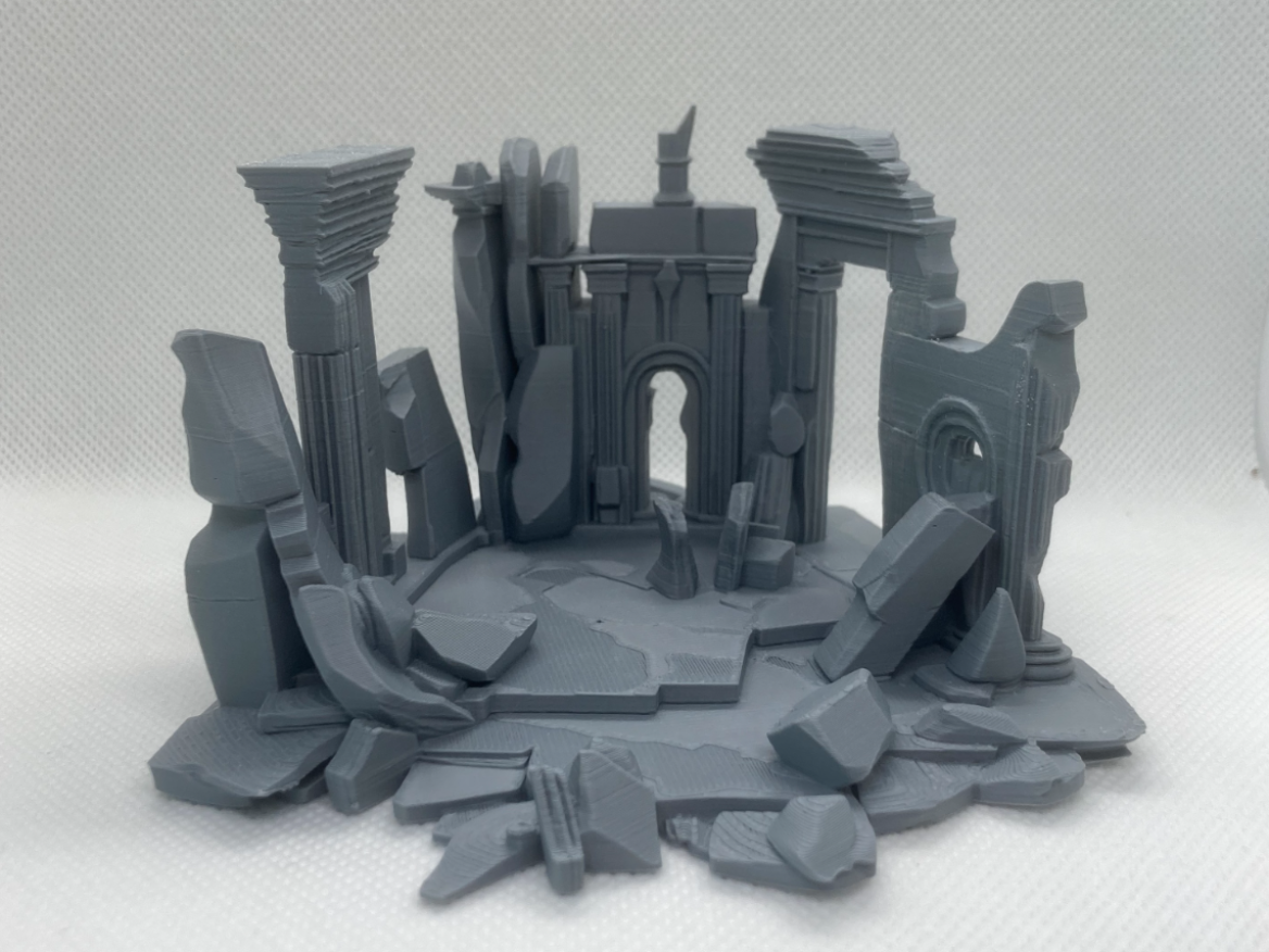 Ancient Ruins - Miniature Tabletop Scenery DnD