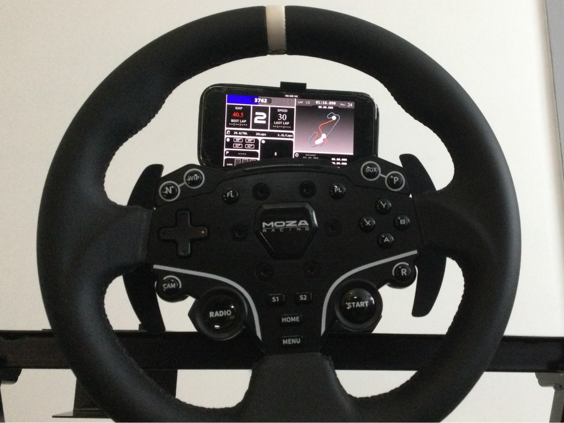 Moza Spring loaded phone holder