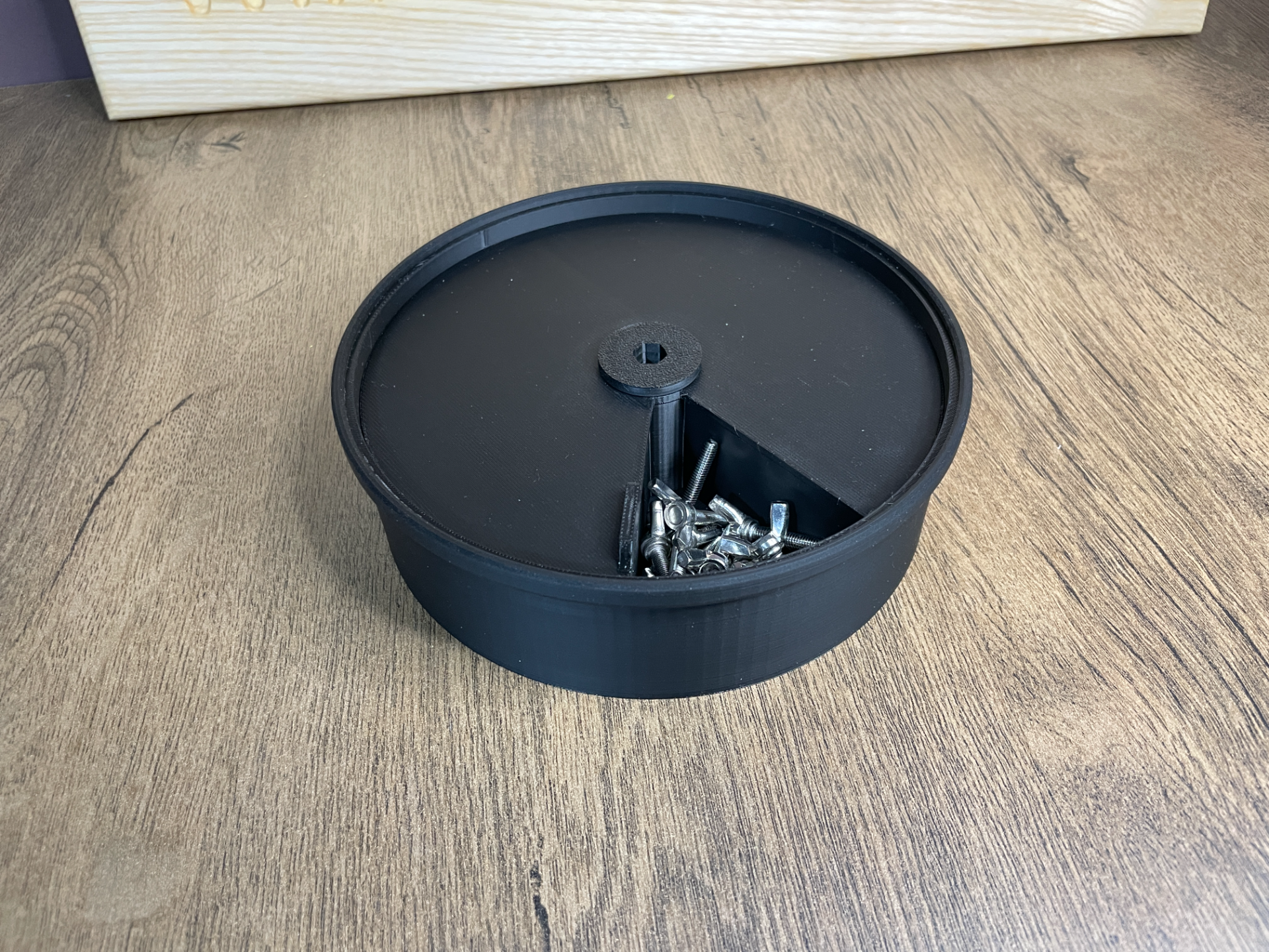 7-Slot Stackable Screw and Nut Holder