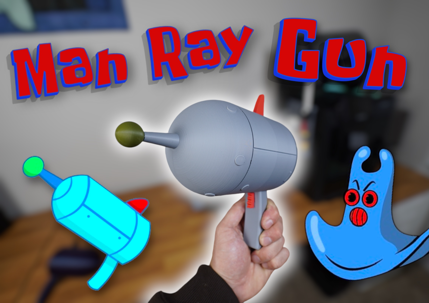 Man Ray's Ray Gun Replica - No AMS Needed