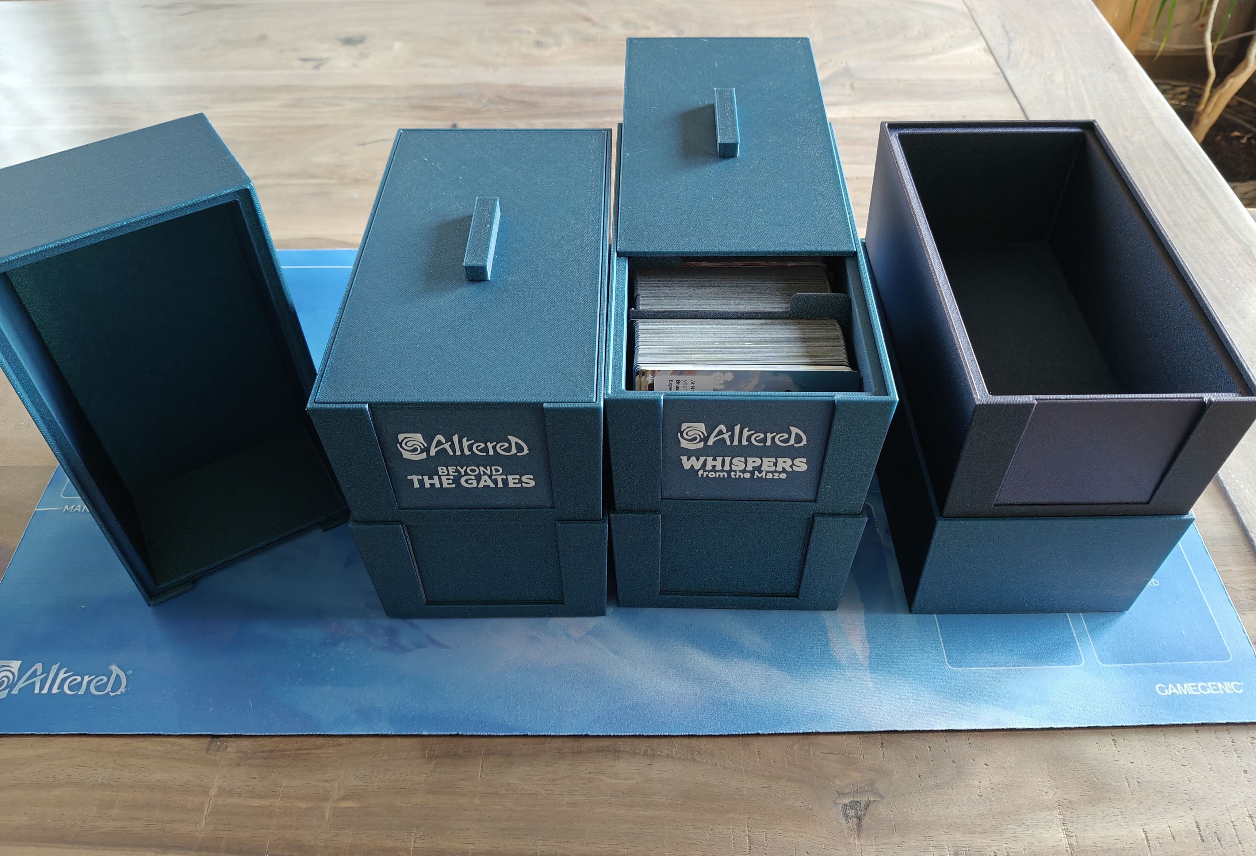 Stackable Card Storage Boxes! No More Bend Cards!