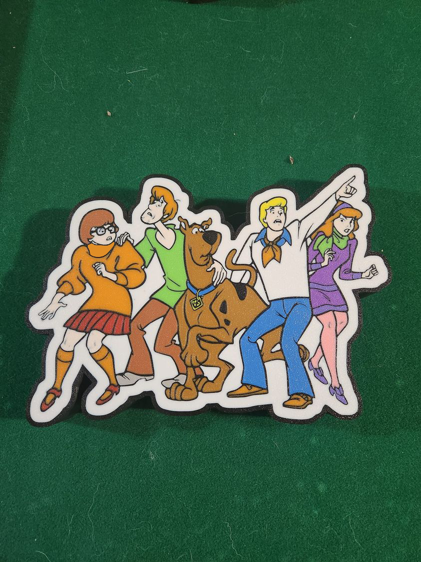 Scooby Doo gang light box