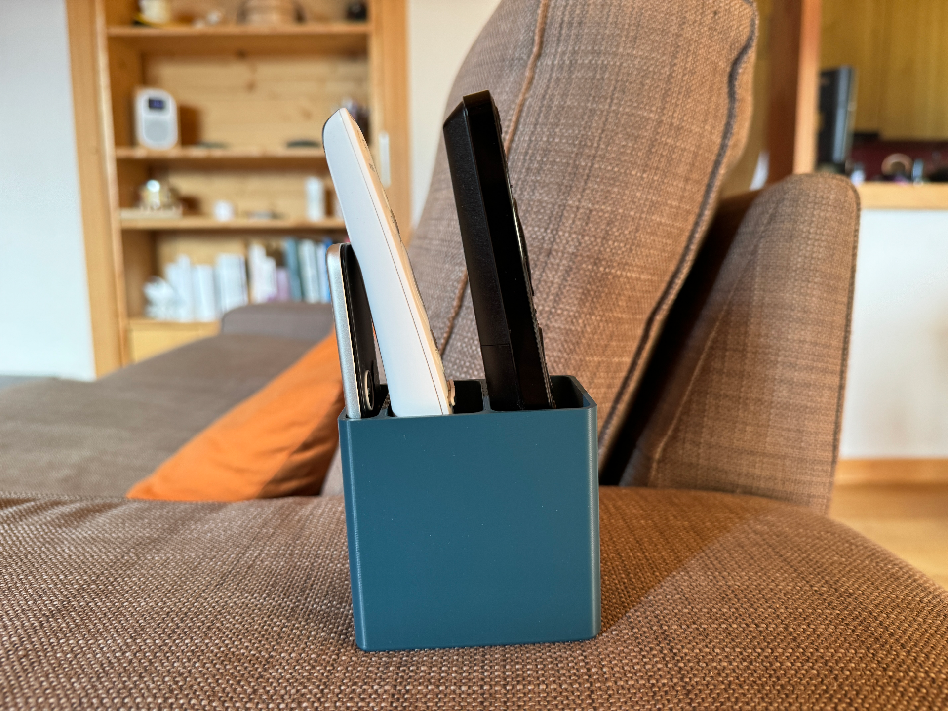 Remote control and coaster organizer