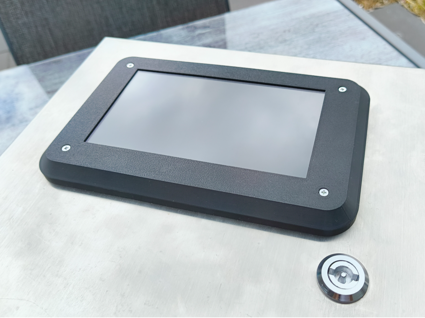 case mount 7" inch elecrow crowpanel display lcd